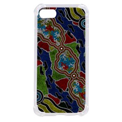 Authentic Aboriginal Art - Walking The Land Iphone Se by hogartharts