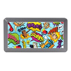Graffiti Word Seamless Pattern Memory Card Reader (mini) by Bedest