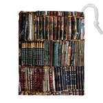 Psychedelic Digital Art Artwork Landscape Colorful Drawstring Pouch (4XL) Front