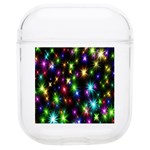 Star Colorful Christmas Abstract Soft TPU AirPods 1/2 Case Front