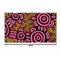 Authentic Aboriginal Art - You Belong Business Card Holder by hogartharts
