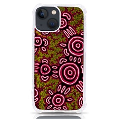 Authentic Aboriginal Art - You Belong Iphone 13 Mini Tpu Uv Print Case by hogartharts