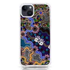 Authentic Aboriginal Art - Discovering Your Dreams Iphone 14 Plus Tpu Uv Print Case by hogartharts