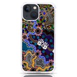 Authentic Aboriginal Art - Discovering Your Dreams iPhone 13 mini TPU UV Print Case Front
