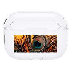 City Lights Sky Landmark Painting Hard Pc Airpods Pro Case by Cemarart