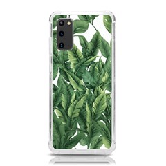 Tropical Leaves Samsung Galaxy S20 6 2 Inch Tpu Uv Case by goljakoff