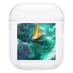 Lion King Of The Jungle Nature Soft Tpu Airpods 1/2 Case by Cemarart