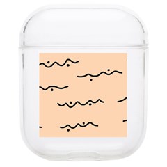Lines Dots Pattern Abstract Soft Tpu Airpods 1/2 Case by Cemarart