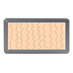Lines Pattern Wiggly Minimal Print Memory Card Reader (mini) by Cemarart