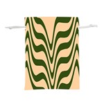 Swirl Pattern Abstract Marble Lightweight Drawstring Pouch (L) Back