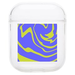 Blue Green Abstract Soft Tpu Airpods 1/2 Case by Cemarart