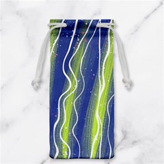 Texture Multicolour Gradient Grunge Jewelry Bag by Cemarart