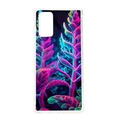 Spring Flower Neon Wallpaper Samsung Galaxy Note 20 Tpu Uv Case by Cemarart