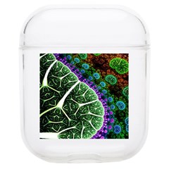 Digital Art Fractal Abstract Artwork 3d Floral Pattern Waves Vortex Sphere Nightmare Soft Tpu Airpods 1/2 Case by Cemarart