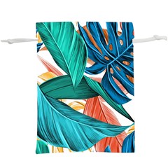 Leaves-3923413 Lightweight Drawstring Pouch (xl) by lipli