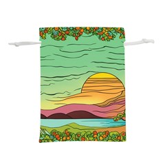 Painting Colors Box Green Lightweight Drawstring Pouch (s) by Bedest