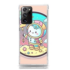 Boy Astronaut Cotton Candy Childhood Fantasy Tale Literature Planet Universe Kawaii Nature Cute Clou Samsung Galaxy Note 20 Ultra Tpu Uv Case by Maspions