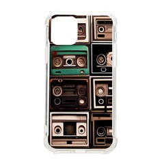 Retro Electronics Old Antiques Texture Wallpaper Vintage Cassette Tapes Retrospective Iphone 11 Pro 5 8 Inch Tpu Uv Print Case by Grandong