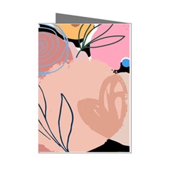 Abstract Boho Bohemian Style Retro Vintage Mini Greeting Cards (pkg Of 8) by Proyonanggan