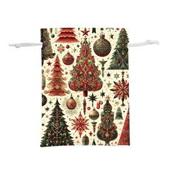 Christmas Decoration Lightweight Drawstring Pouch (s) by Bedest