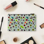 Seamless Pattern With Viruses Cosmetic Bag (Small) Back