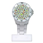 Seamless Pattern With Viruses Plastic Nurses Watch Front