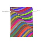 Psychedelic Surreal Background Lightweight Drawstring Pouch (S) Front