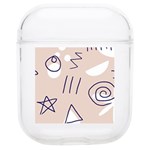 Abstract Leaf Nature Natural Beautiful Summer Pattern Soft TPU AirPods 1/2 Case Front