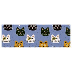 Cat Cat Background Animals Little Cat Pets Kittens Banner And Sign 12  X 4  by Maspions