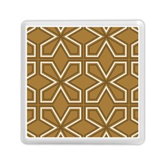 Gold Pattern Texture, Seamless Texture Memory Card Reader (square) by nateshop