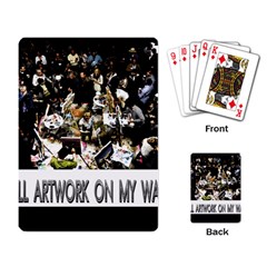 Yb 2vvvvv Zazzle - Digital Postcard - Front Playing Cards Single Design (rectangle) by xeedeeboyz