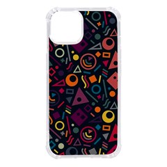 Random, Abstract, Forma, Cube, Triangle, Creative Iphone 14 Tpu Uv Print Case