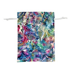 Abstract Confluence Lightweight Drawstring Pouch (m) by kaleidomarblingart