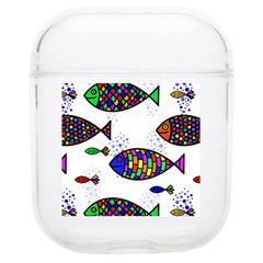 Fish Abstract Colorful Soft Tpu Airpods 1/2 Case by Maspions