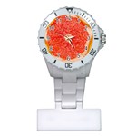 Grapefruit-fruit-background-food Plastic Nurses Watch Front