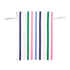 Stripes Pattern Abstract Retro Vintage Lightweight Drawstring Pouch (s) by Maspions