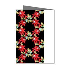 Floral Geometry Mini Greeting Cards (pkg Of 8) by Sparkle