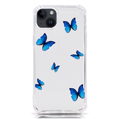 Butterfly-blue-phengaris Iphone 14 Plus Tpu Uv Print Case by saad11