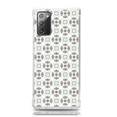 Background Pattern Retro Vintage Samsung Galaxy Note 20 Tpu Uv Case by Maspions