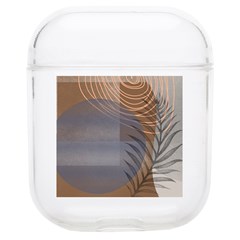 Boho Background Leaves Botanical Retro Vintage Art Soft Tpu Airpods 1/2 Case by Maspions