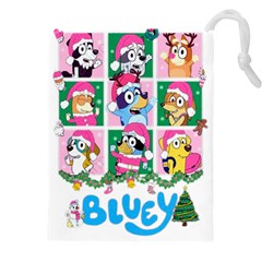 Bluey Christmas Drawstring Pouch (4xl) by avitendut