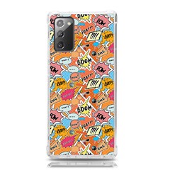 Pop Culture Abstract Pattern Samsung Galaxy Note 20 Tpu Uv Case by designsbymallika