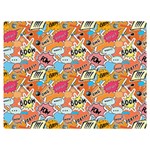 Pop Culture Abstract Pattern Premium Plush Fleece Blanket (Extra Small) 40 x30  Blanket Front
