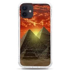 Pyramids Egypt Monument Landmark Sunrise Sunset Egyptian Iphone 12 Mini Tpu Uv Print Case	 by Proyonanggan