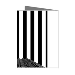 Stripes Geometric Pattern Digital Art Art Abstract Abstract Art Mini Greeting Cards (pkg Of 8) by Proyonanggan
