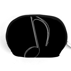 Eighth Note 8e245177-3b01-46c5-8203-b2dfeddb6d62 Accessory Pouch (medium) by RiverRootz