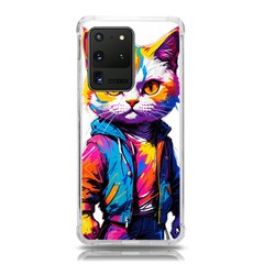 Wild Cat Samsung Galaxy S20 Ultra 6 9 Inch Tpu Uv Case by Sosodesigns19