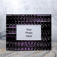 Purplestars White Tabletop Photo Frame 4 x6  by Sparkle