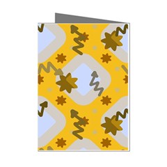 Art Pattern Design Background Mini Greeting Cards (pkg Of 8) by Proyonanggan