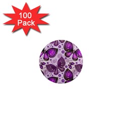 Butterflies Butterfly Insect Nature 1  Mini Magnets (100 Pack)  by Proyonanggan